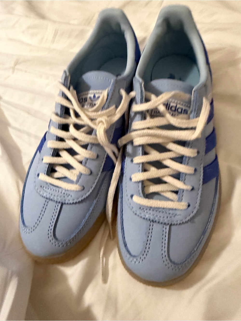 adidas Kids Light Blue and Royal Blue Casual Sneakers
